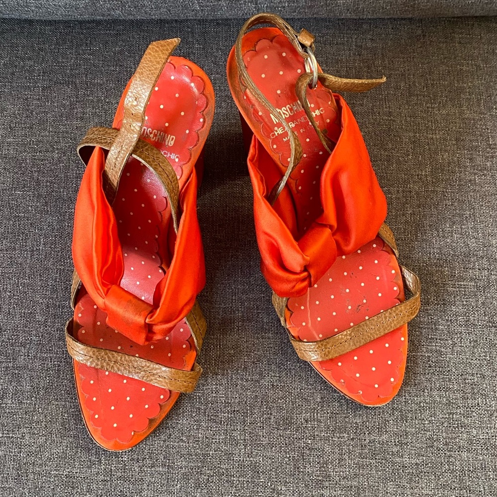 MOSCHINO women’s heel sandals